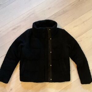 Abercrombie &‎ Fitch Sherpa Bomber Coat